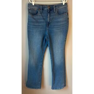 Madewell High Rise Skinny Flare Jeans Size 32